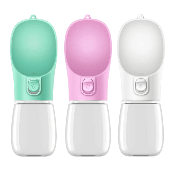 the three available colors green pink and white