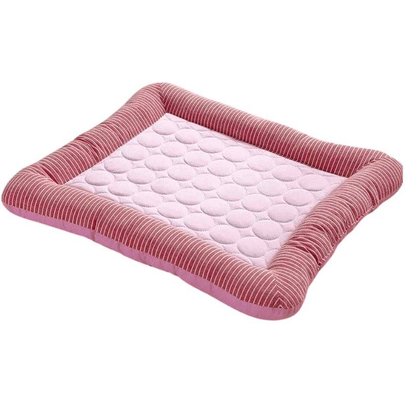 pink Pet Cooling Bed 