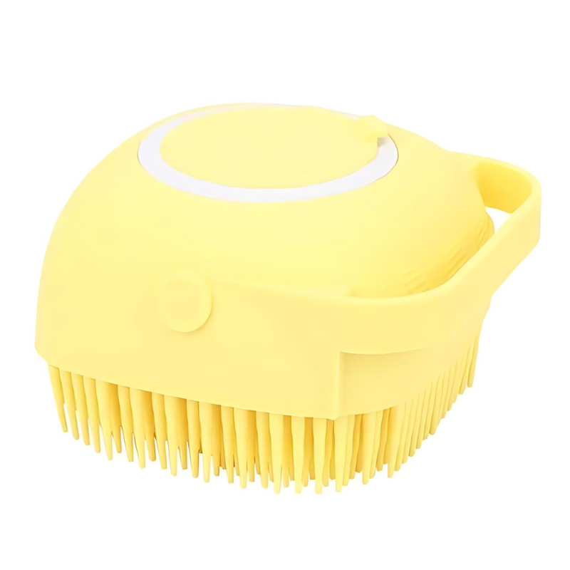 Yellow Dog Bath Brush 